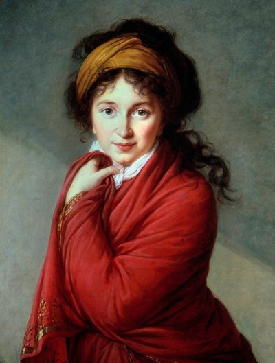 伯爵夫人ナタリー・ゴロヴィーナ（ヴァルヴァラ・ニコラエヴナ・ゴロヴィーナ）（1724-1767）の肖像 マリー・エリザベート・ルイーズ・ヴィジェ・ルブラン（またはヴィジェ・ルブランまたはヴィジェ・ルブラン）（1755-1842）の絵画 19世紀 個人蔵 - 伯爵夫人ナタリー・ゴロヴィーナの肖像（17 作： Elisabeth Louise Vigee Lebrun