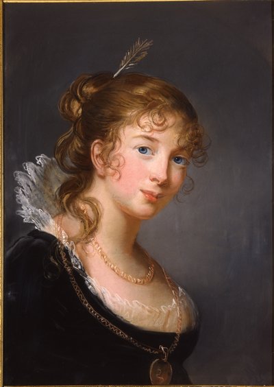 ラディウィル王女、ルイーザの肖像 作： Elisabeth Louise Vigee Lebrun