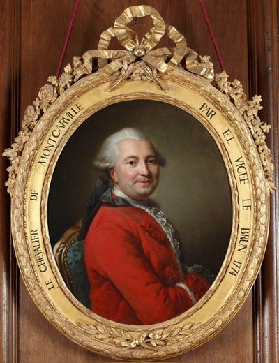 ロバートベネットドゥモンカーヴィルの肖像1698〜1771年、1770年頃。 作： Elisabeth Louise Vigee Lebrun