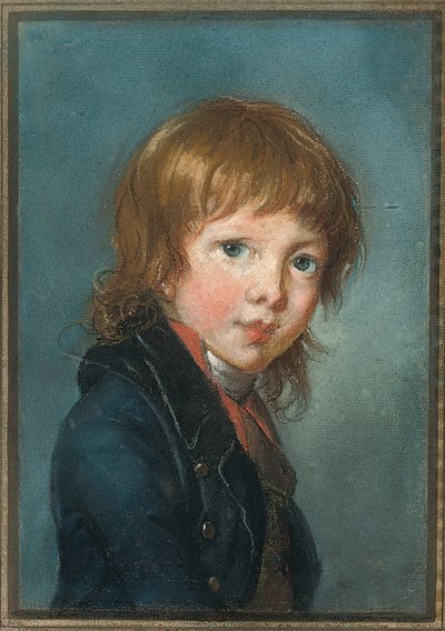 少年の肖像、1801 作： Elisabeth Louise Vigee Lebrun