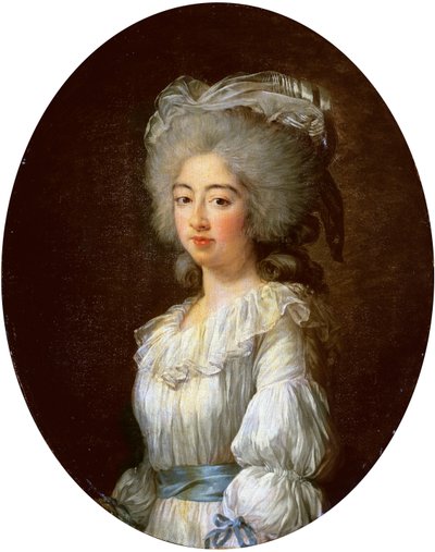 ルイーズマリージョセフィーヌ、コンテスドプロヴァンス、後にフランスの女王の肖像 作： Elisabeth Louise Vigee Lebrun