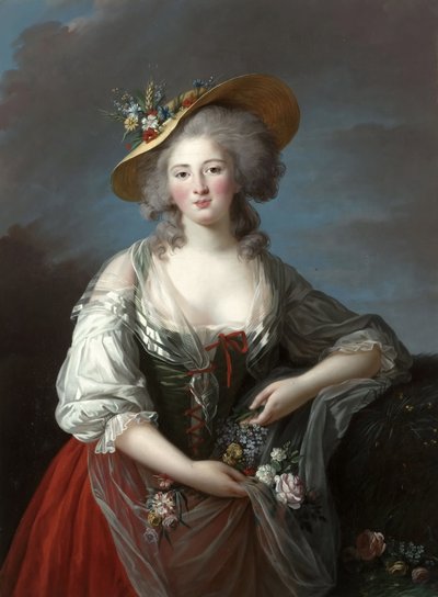 エリザベスフィリピンマリーエレーヌドブルボン 作： Elisabeth Louise Vigee Lebrun