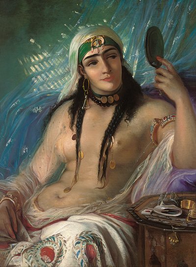 オダリスク 作： Elisabeth Maria Anna Jerichau Baumann