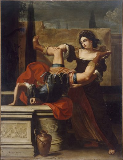 ティモクレイア、トラキア兵長を殺す』エリザベッタ・シラーニ著 作： Elisabetta Sirani