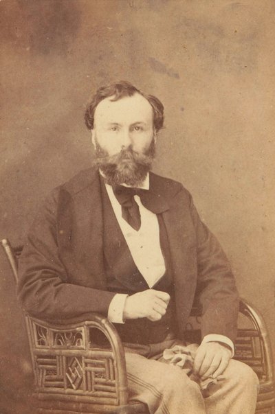 ギュスターヴ・モローの肖像 1826-1898, 1874. 作： Éliza de Romilly