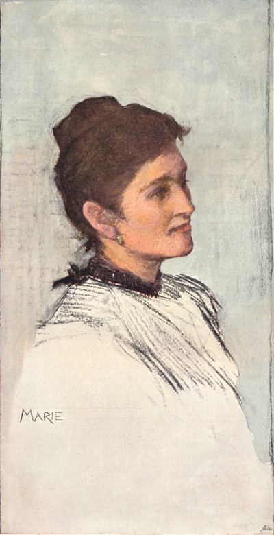 「マリー」、19世紀 作： Elizabeth Adela Forbes