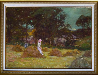干し草 作： Elizabeth Adela Stanhope Forbes