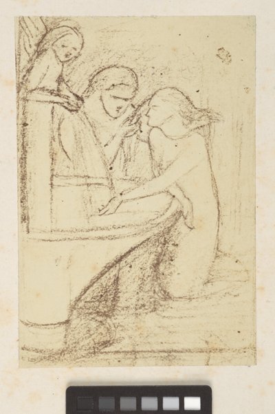 デザインとスケッチ 作： Elizabeth Eleanor (1834-62) Siddal
