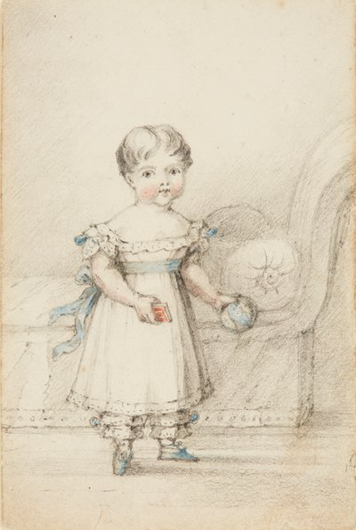 子供の頃のヴィクトリア女王 作： Elizabeth Keith née Lindsay Heathcote