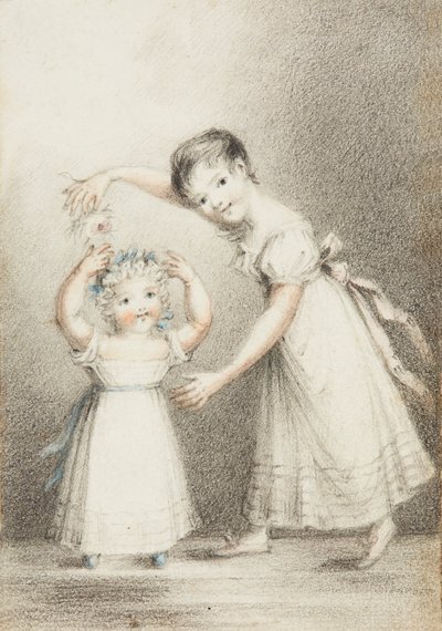 子供の頃のヴィクトリア女王 作： Elizabeth Keith née Lindsay Heathcote