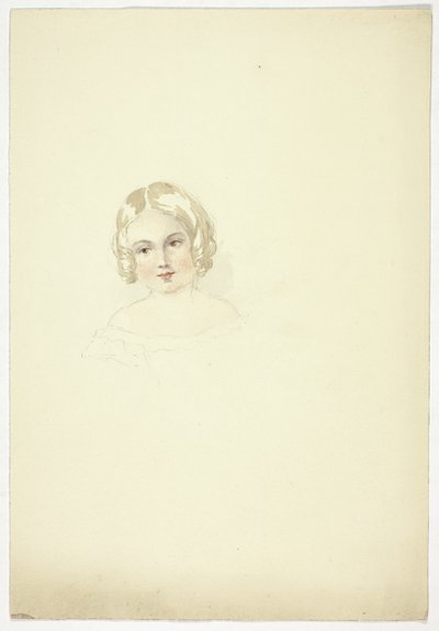 少女の肖像 作： Elizabeth Murray