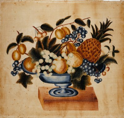 静物、カリフォルニア州。 1830～1848年。 作： Elizabeth W. Capron