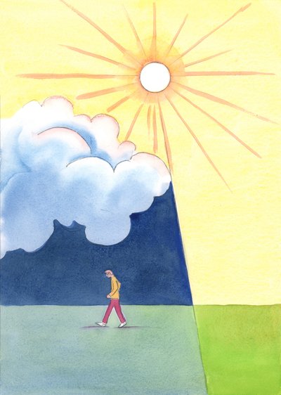 神を拒絶する人は、2003年に霊的な暗闇の中に入ります（紙にw - c） 作： Elizabeth Wang