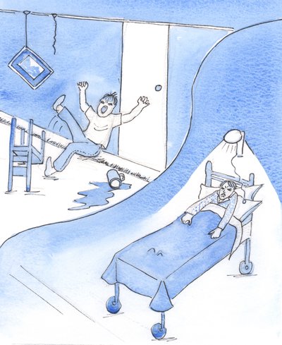 怒りに一貫性のない悲鳴を上げる子供は、助けの必要性を認識し、彼の愚かさを認めるために残される必要があります、2002年（紙にw - c） 作： Elizabeth Wang