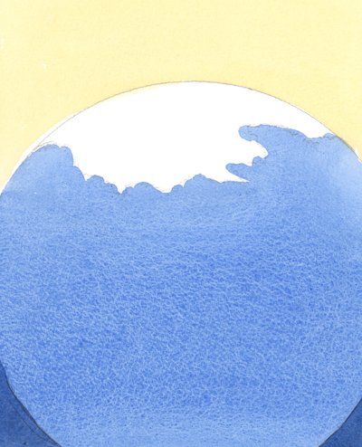 仲間の生き物への暖かさを欠いて、それ自体に夢中になっている魂は、危険な状態にあります、2004年（紙にw - c） 作： Elizabeth Wang