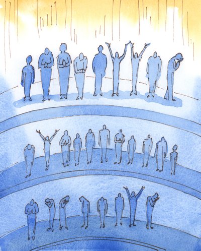 煉獄のすべての聖霊、特に煉獄の奥深くにいる人々、そして彼らのために祈る人がいない人々は、祈りを必要としています。、2004年（紙にw - c） 作： Elizabeth Wang