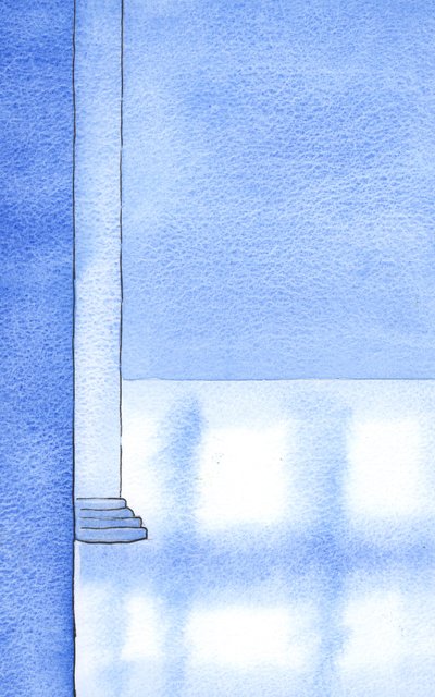彼らの恐れを克服し、和解するために、彼らの魂が大理石の宮殿のようであるほど素晴らしい精神的な素晴らしさを持っているすべての人、2002年（紙にw - c） 作： Elizabeth Wang