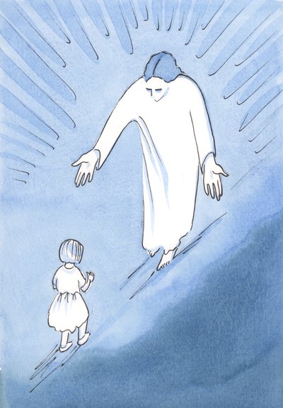 難しいステップ：歩くことを学ぶ、キリストに従うことを学ぶ、2001年（紙にw - c） 作： Elizabeth Wang
