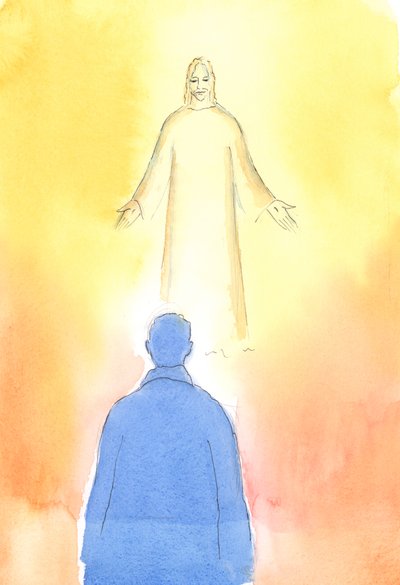 私たち一人一人は、「キリストが私の前に立っていて、目に見えるなら、私が最も恥ずかしいことは何でしょうか」と尋ねることができます。私たちの魂と生活の中で、私たちは何を正しくする必要がありますか？。、2004（紙にw - c） 作： Elizabeth Wang