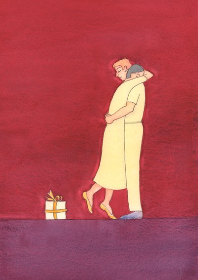 私たちを愛してくださる神様は、愛する人を贈り物で魅了する最も忠実な恋人のようですが、その甘さと優しいケアで心に深く触れます。2003年（紙にw - c） 作： Elizabeth Wang