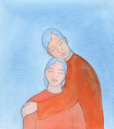 私たちを愛してくださる神様は、愛する人を贈り物で魅了する最も忠実な恋人のようですが、その甘さと優しいケアで心に深く触れます。2003年（紙にw - c） 作： Elizabeth Wang