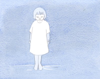 彼は、悲しみと許し、贖罪と償いの後、私がバプテスマのローブを着た子供のようであると私に示しました。、2000年（紙にw - c） 作： Elizabeth Wang