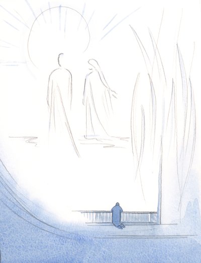 私はメアリーの良さと優雅さについて学びました。彼女が弱くて困窮している人を助ける理由を見ました。、2000年（紙にw - c） 作： Elizabeth Wang