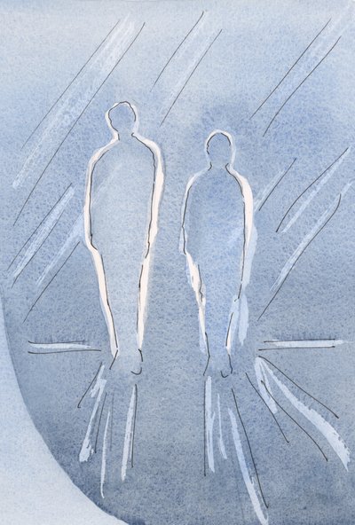 私は彼らが今浄化され、今や真に栄光の聖人であるのを見ました。、2000年（紙にw - c） 作： Elizabeth Wang