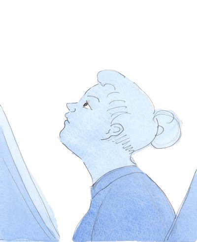 私たちが他の人々のために祈るとき、私たちは自信と希望を持って祈ることが重要です、2004年（紙にw - c） 作： Elizabeth Wang