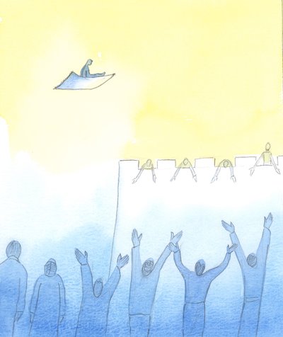 2003年の祈りで「数える」のは神への愛です（紙にw - c） 作： Elizabeth Wang