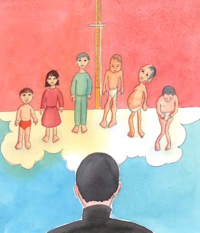 バランスの取れた食事の欠如が子供たちに病気や奇形を引き起こす可能性があるのと同じように、真実の完全性の欠如（歪んだキリスト教のメッセージが聞こえる場所、または命令が無効な場所）ca 作： Elizabeth Wang