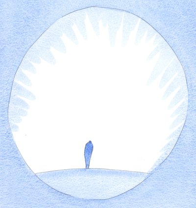 恵みの状態で神にホイストを祈る人は、2002年の礼拝のあらゆる瞬間によって浄化されます（紙にw - c） 作： Elizabeth Wang