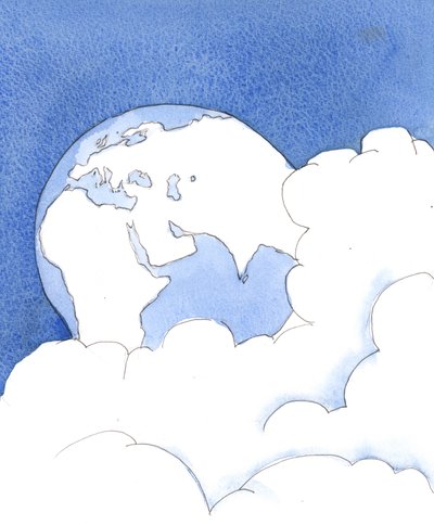 誰もが完璧なのは天国だけです、2004年（紙にw - c） 作： Elizabeth Wang