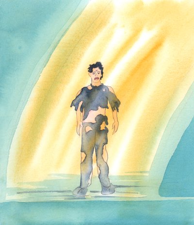 一部の人々は、救われたとしても、彼らが死ぬとき、彼らが天国のためにどれほど準備ができていないかをはっきりと見て、まるで汚い服を着ているかのように-彼らは苦行と祈りを怠ったので、2004（w - c 作： Elizabeth Wang
