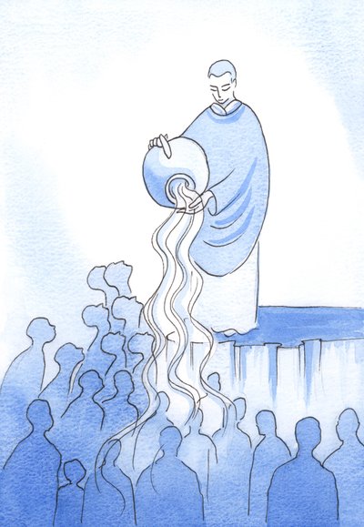 キリストの神権を共有する人々の主な任務は、魂を救い、キリストの貴重な血によって、彼の犠牲と彼の秘跡によって、魂をきれいに洗うことです、2002年（紙にw - c） 作： Elizabeth Wang