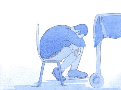 これは私たちが心の優しい視線で見るものです：私たちから実際的な助けと穏やかな慰めを呼びかける、助けを必要としている別の人への悲しみ、愛、そして悲しみ、2002年（紙にw - c） 作： Elizabeth Wang