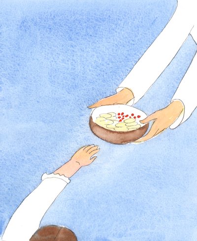 自分の信仰で他の人を助けたいが、それから彼らに真実と混ざり合った真実を提供したい人、2004年（紙にw - c） 作： Elizabeth Wang