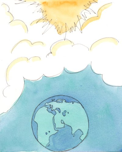 私たちは世界中の貧しい人々を助けるために祈り、努力しなければなりませんが、神の友人たちを待っている栄光と喜びを忘れて落胆しないように、天国についても考え続けなければなりません。2004年（w - c 作： Elizabeth Wang