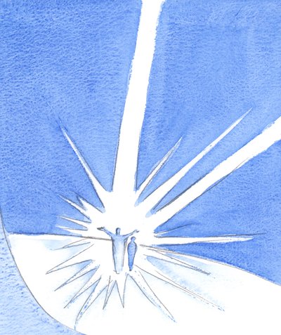 私たちは父に、キリストの完全な祈りをささげることができます。キリストは深淵を越えるのに十分強力な言葉です、2002年（紙にw - c） 作： Elizabeth Wang
