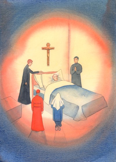 私たちは「良い死」に備える必要があります。危険にさらされている魂は、信仰と秘跡によって救われることができます-ほとんど知られていない人々であろうと教皇であろうと、2003年（紙にw - c） 作： Elizabeth Wang
