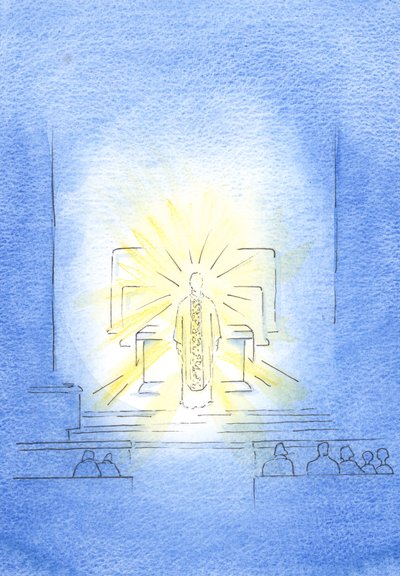 私たち自身、神の恵みによって、私たちをキリストから隔てる障壁を取り除くことができます、2002年（紙にw - c） 作： Elizabeth Wang