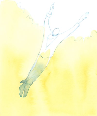 誰かがキリストの愛で死に、無私の愛で最後までキリストに仕えたとき、彼は完全な平和と喜びで天国に昇ります、2003年（紙にw - c） 作： Elizabeth Wang