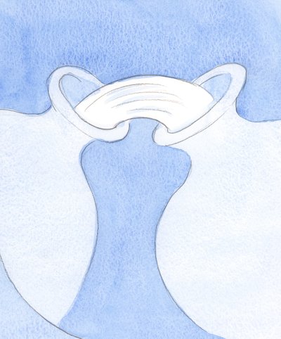心である「器」が神の御心に完全に開かれるとき、それは浄化されます。彼の神聖な人生と愛と知恵が注ぎ込まれている、2002年（紙にw - c） 作： Elizabeth Wang