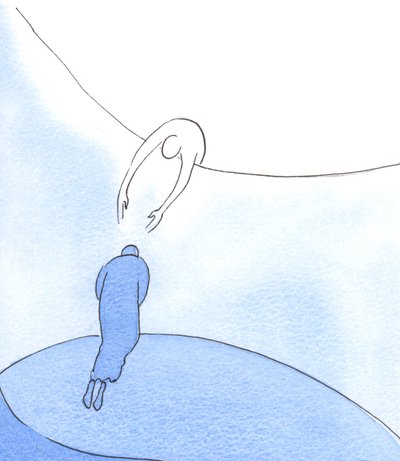 神の真の友人が神の前で待つときはいつでも、主は彼の友人を彼の心に引き寄せるために、迅速に手を差し伸べなければなりません、2003年（紙にw - c） 作： Elizabeth Wang