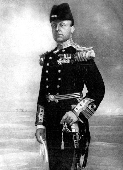 ジョン・ラッシュワース・ジェリコー提督、第一次世界大戦、1914年司令官 作： Elliott and Fry