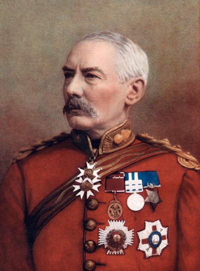 チャールズウィリアムウィルソン中尉、イギリス兵、1902年。 作： Elliott and Fry