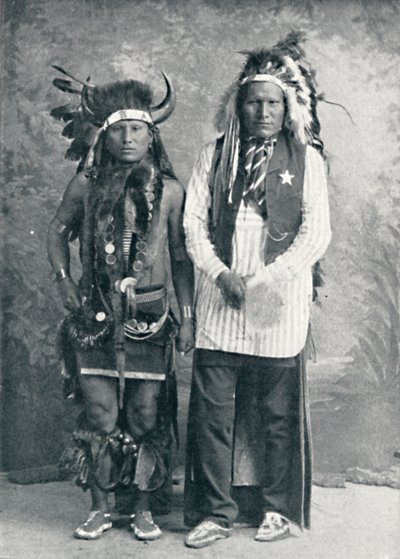 北米インディアン、1912 作： Elliott and Fry