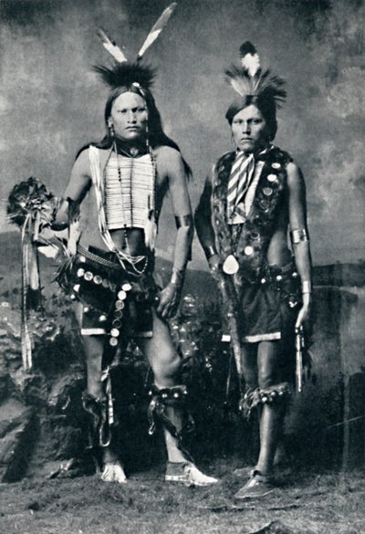 北米インディアン、1912 作： Elliott and Fry