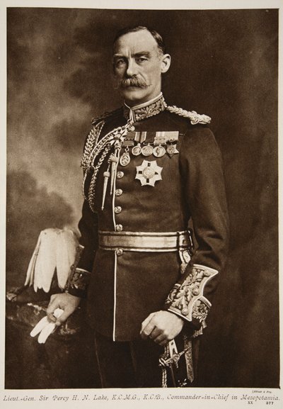 リュート将軍、パーシーHN湖、1914年〜19年 作： Elliott und Fry Studio