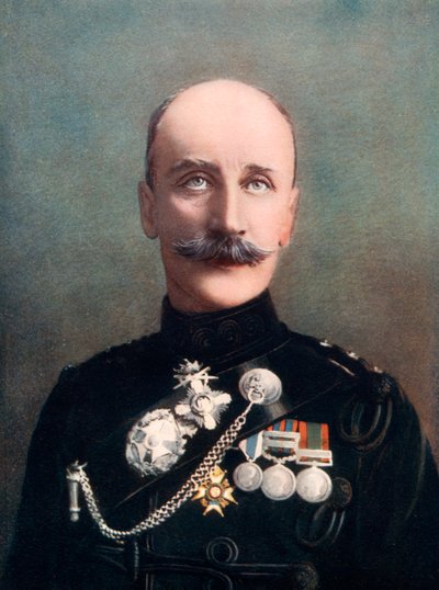 フランシス・ハワード少将、第8旅団を指揮、南アフリカ野戦部隊、1902年。 作： Ellis